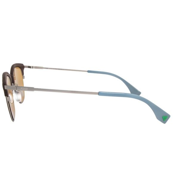 Fendi Brown Square Sunglasses - Picture 3 of 5